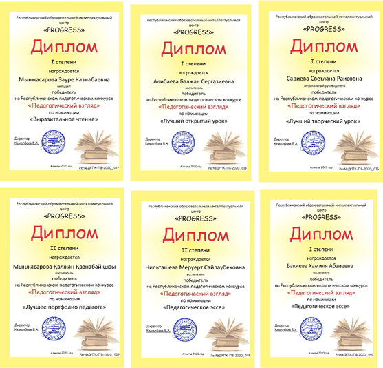 «Педагогикалық көзқарас» атты Республикалық шығармашылық   онлайн байқауы
