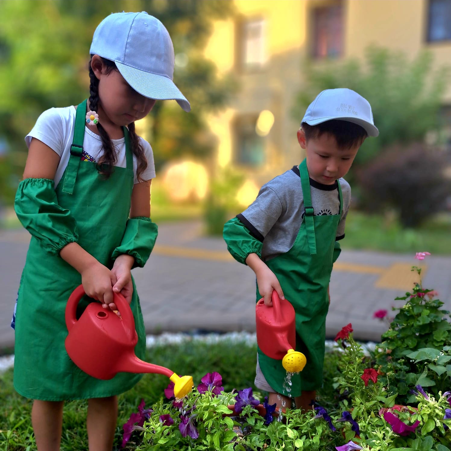 Сюжетті - рөлдік ойын: "Бағбан"